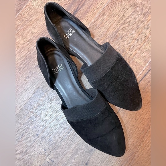 Eileen Fisher Shoes - Eileen Fisher Women's Flute Pointed Toe d'Orsay Flats